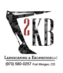 2KB Landscaping & Excavation Logo